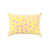 Oxford Pink Kids, Leopold Leopard Pillow in Yellow and Pink