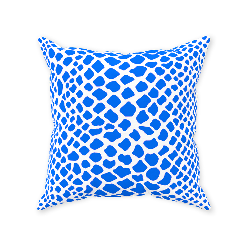 Crocodile Print Pillow