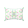 Oxford Pink Tidewater Pillow, Aqua