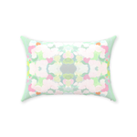 Oxford Pink Tidewater Pillow, Aqua