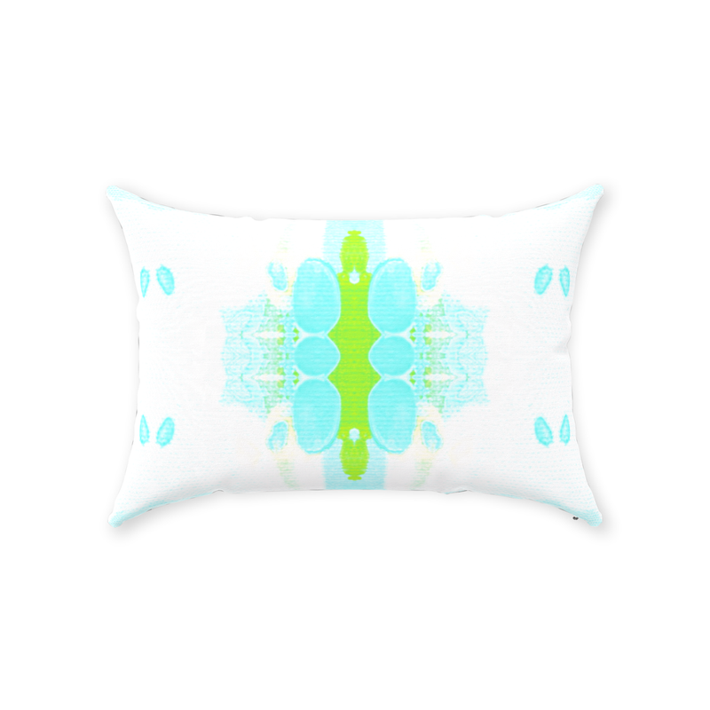 Bella Pillow in Aqua