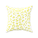 Leopold Leopard Pillow, Yellow