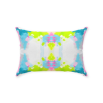 Oxford Pink Rainbow Bright Pillow