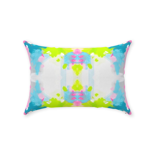 Oxford Pink Rainbow Bright Pillow