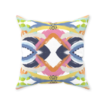 Oxford Pink Abstract Art Pillow