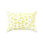 Leopold Leopard Pillow, Yellow