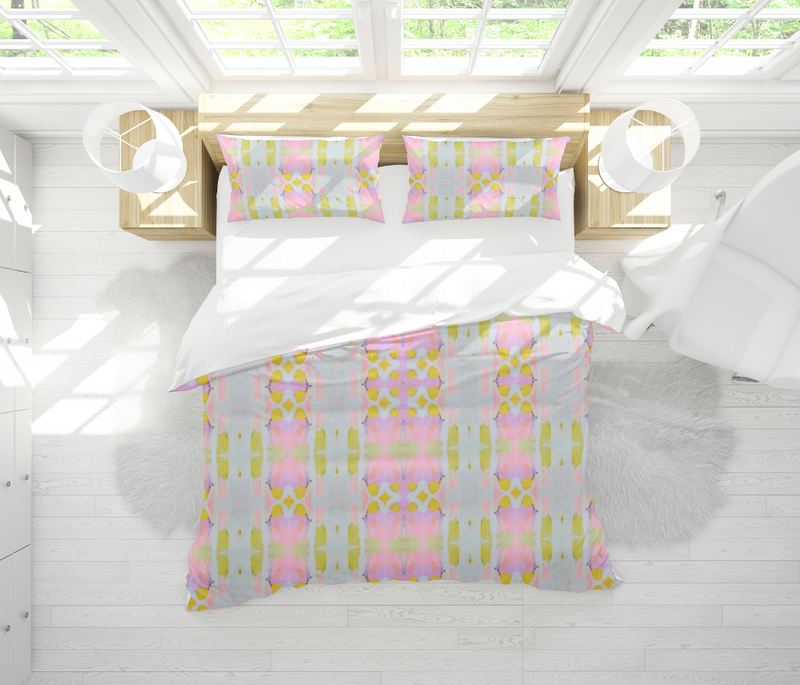 Oxford Pink Seaside Bedding