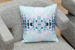 Oxford Pink Avery Pillow, Turquoise