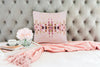 Oxford Pink Avery Pillow, Petal Pink