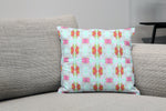 Oxford Pink Butterflies Pillow