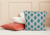 Oxford Pink Drops of Jupiter Pillow