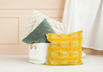 Juniper Boho Pillow in Yellow