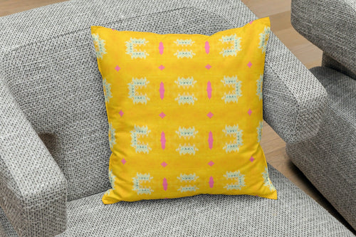 Juniper Boho Pillow in Yellow