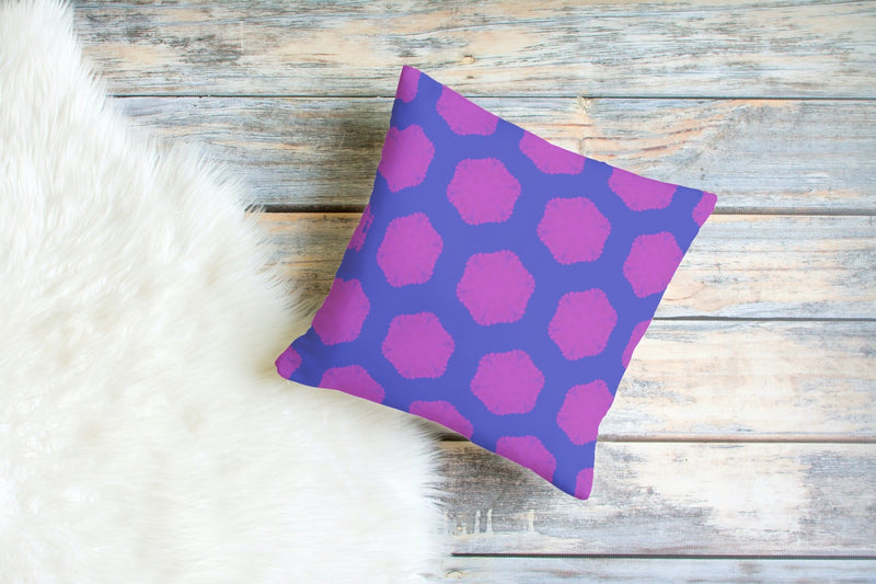 Walker Pillow in Purple and Pink