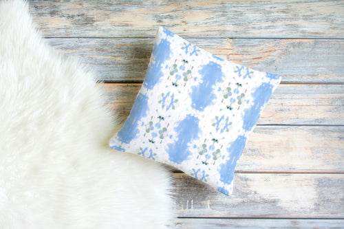 Madrid French Blue Pillow