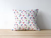 Bird and Flowers Pillow