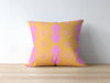 Madrid Pillow in Orange and Pink