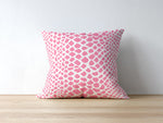 Crocodile Pillow in Pink