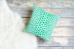 Crocodile Pillow in Green