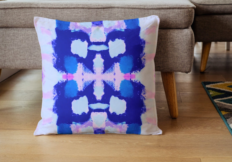 Lottie Pillow, Purple and Blue