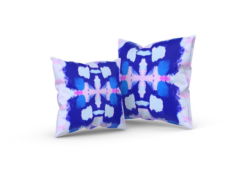 Lottie Pillow, Purple and Blue