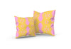 Madrid Pillow in Yellow and Pink