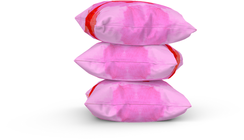 Oxford Pink Bubblegum Pillow