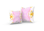 Hilton Head Pillow, Orange and Pink