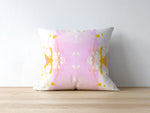 Hilton Head Pillow, Orange and Pink