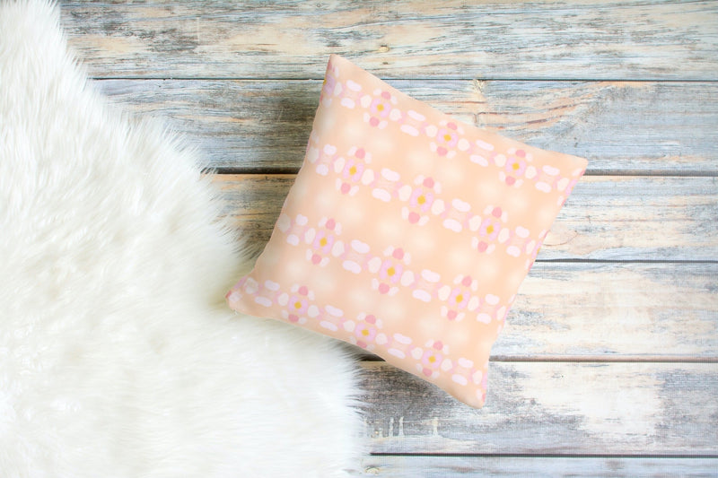 Oxford Pink Passion Peach Pillow