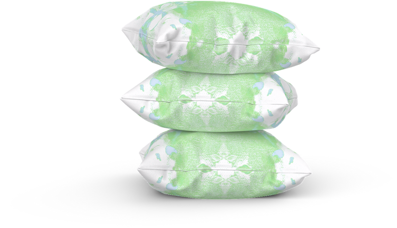 Hilton Head Pillow, Mint Green