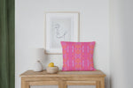 Dawson Pillow, Pink and Orange