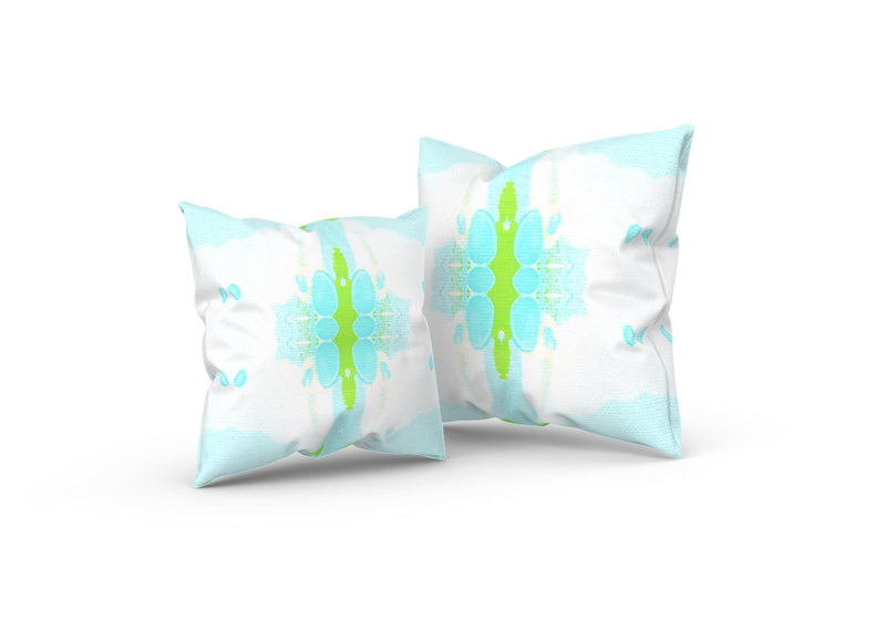 Bella Pillow in Aqua