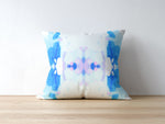 Sea Grape Pillow, Blue