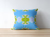 Summer House Blue Pillow