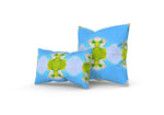 Summer House Blue Pillow