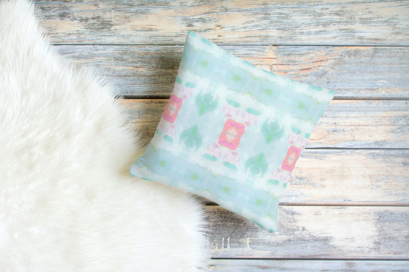 Oxford Pink Beach Glass Pillow