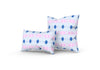 String of Pearls Pillow, Blue