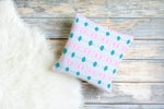 String of Pearls Pillow, Green