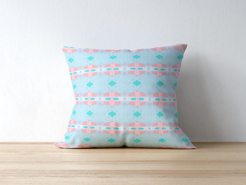 Oxford Pink Atlas Pillow, Blue