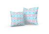 Oxford Pink Atlas Pillow, Blue