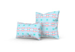 Oxford Pink Atlas Pillow, Blue