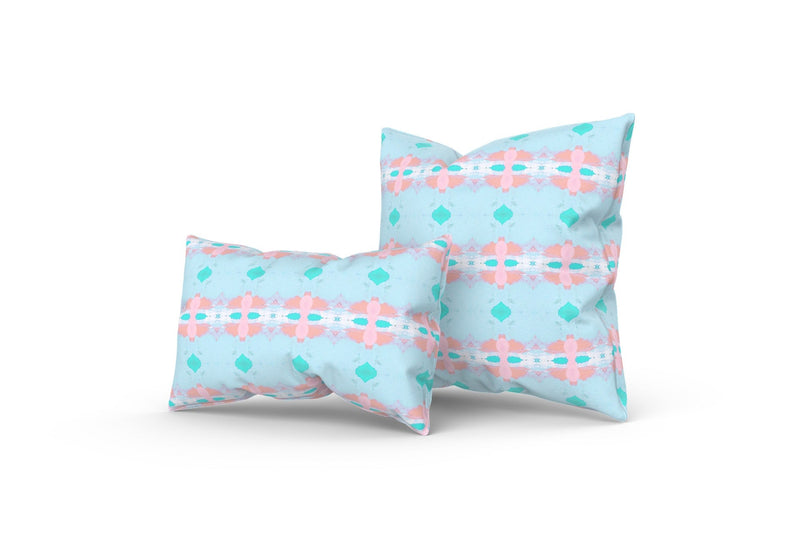 Oxford Pink Atlas Pillow, Blue