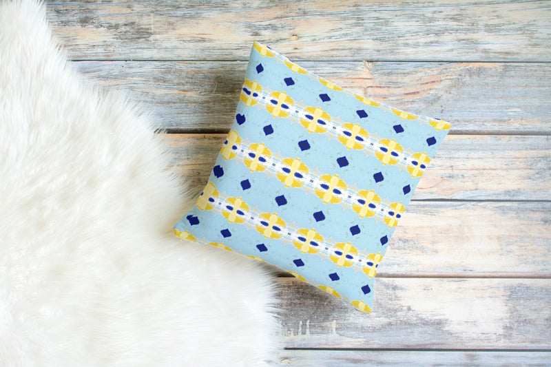 Blue Tango Pillow