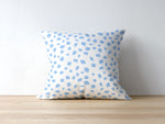 Spotsy Pillow in French Blue