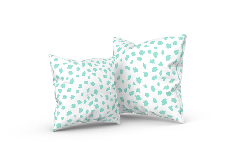 Spotsy Pillow in Turquoise