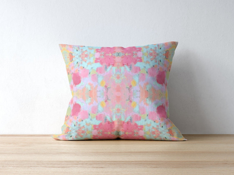 Oxford Pink Strawberry Fields Pillow