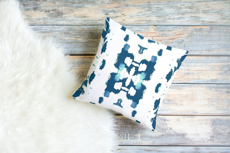 Candice Pillow in Navy Blue