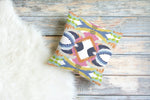 Oxford Pink Abstract Art Pillow