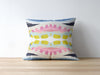 Oxford Pink Yellow Submarine Pillow